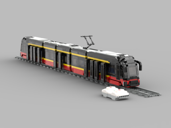 Moderus Gamma LF 06 AC – model tramwaju w barwach MPK Łódź (skala 1:35)