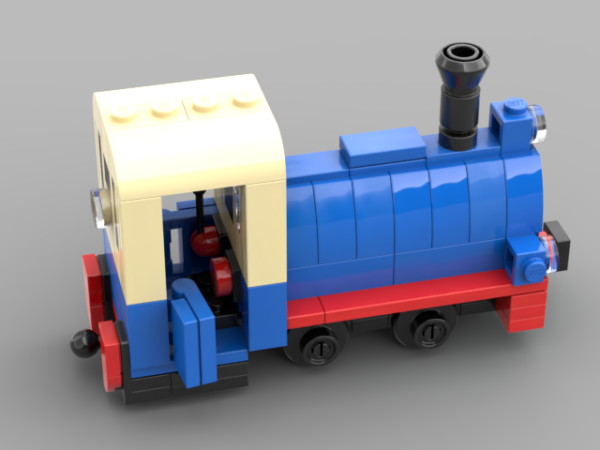 Stoi na stacji lokomotywa... WLs-40 Kolejka Parkowa Maltanka