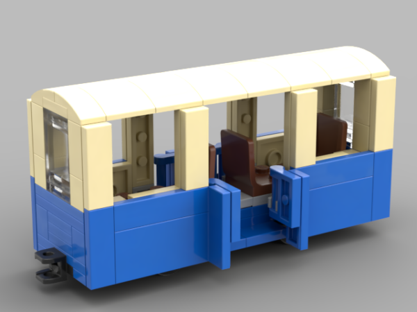 Wagonik Kolejki Parkowej Maltanka