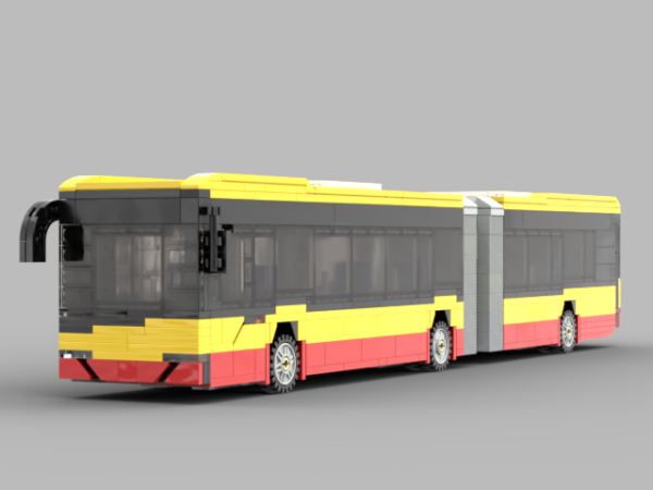 Przegubowy autobus spalinowy z Wrocławia