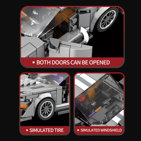4 Reobrix 682 Samochód sportowy Shelby GT500