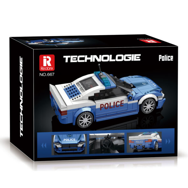 Reobrix 667 Samochód policyjny BMW Police Car