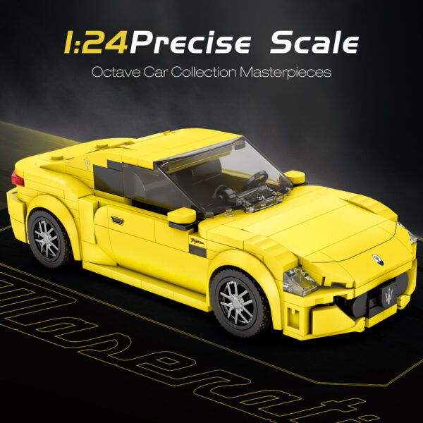 Reobrix 823 Samochód sportowy Maserati GranTurismo 2024 Yellow