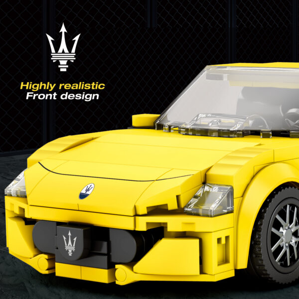 Reobrix 823 Samochód sportowy Maserati GranTurismo 2024 Yellow