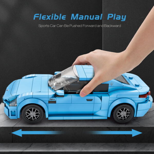 Reobrix 824 Samochód sportowy Maserati GranTurismo 2024 Blue