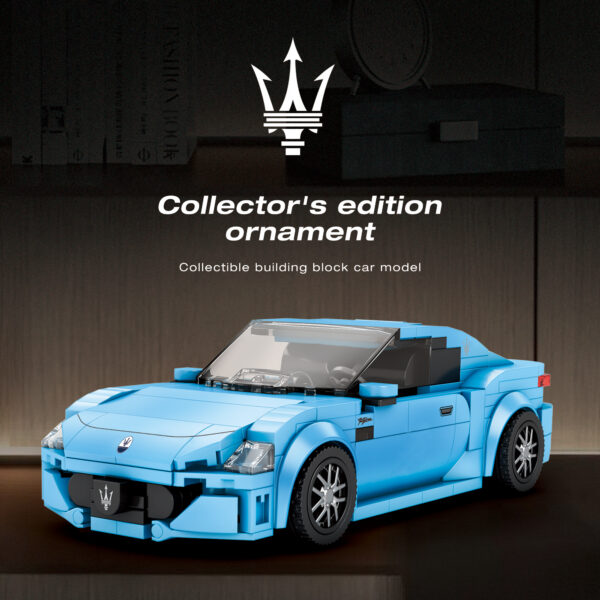 Reobrix 824 Samochód sportowy Maserati GranTurismo 2024 Blue